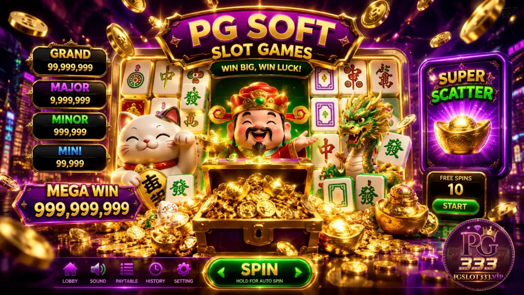 สล็อตค่าย pg แตกบ่อย เกมสล็อตแตกง่ายลิขสิทธิ์แท้ pgslot333.vip