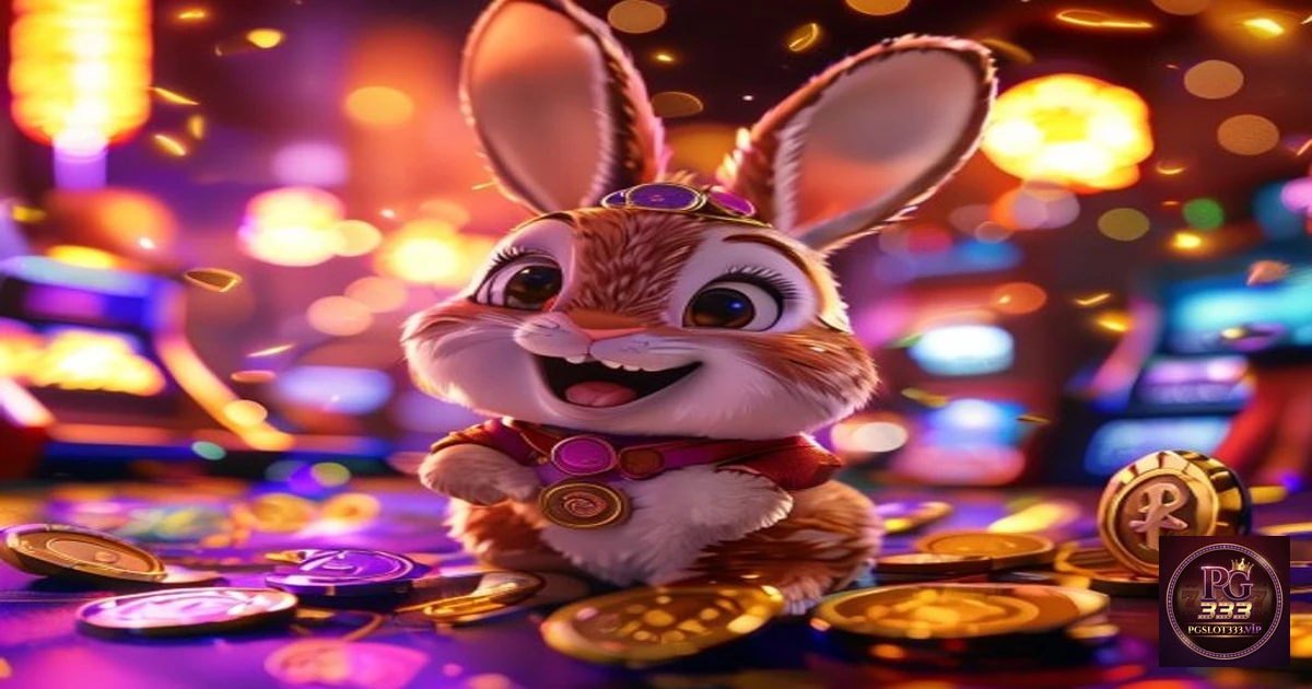 กระต่ายนำโชค Fortune Rabbit PG Slot กับกองเหรียญทอง